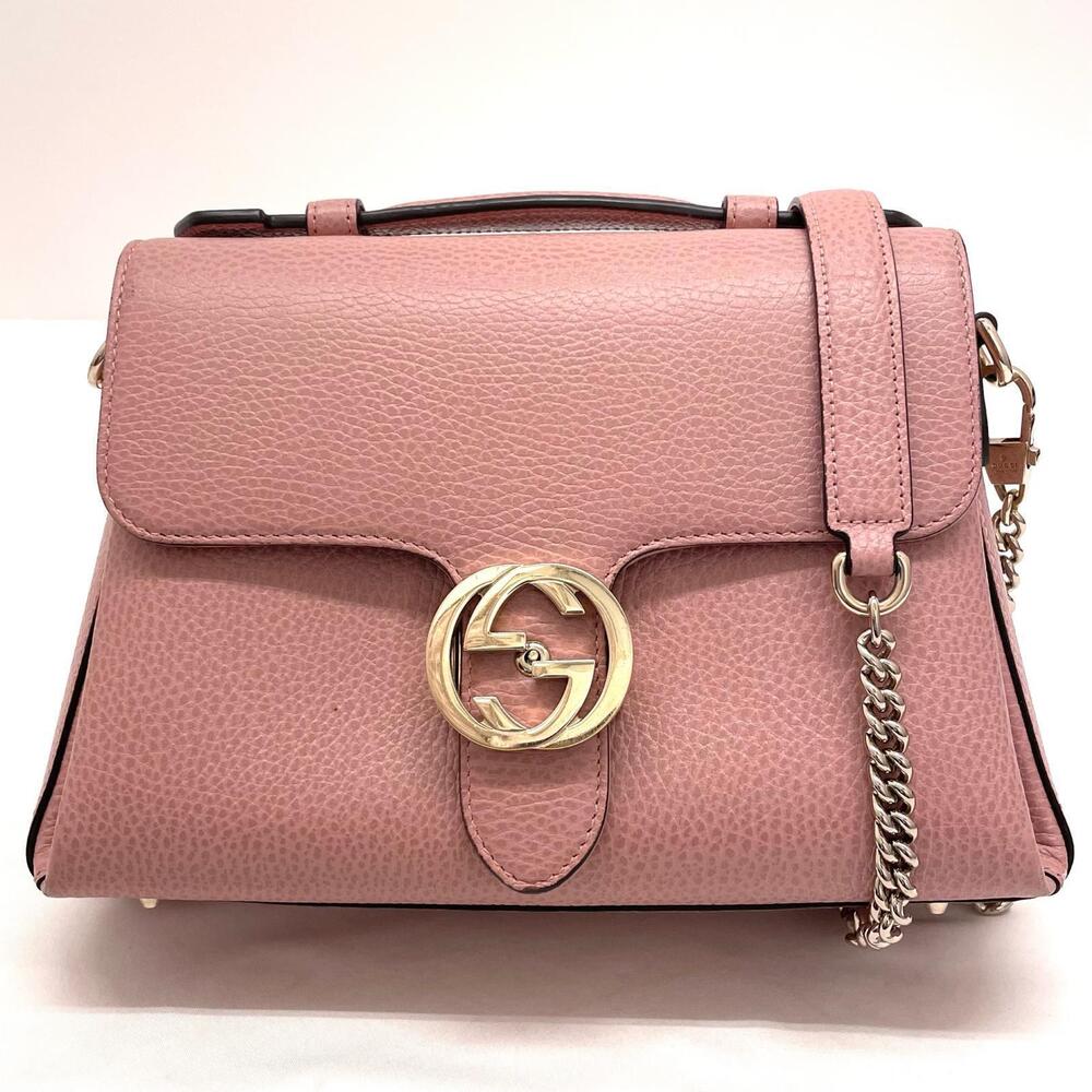 Gucci GG Marmont bag handbag shoulder pink